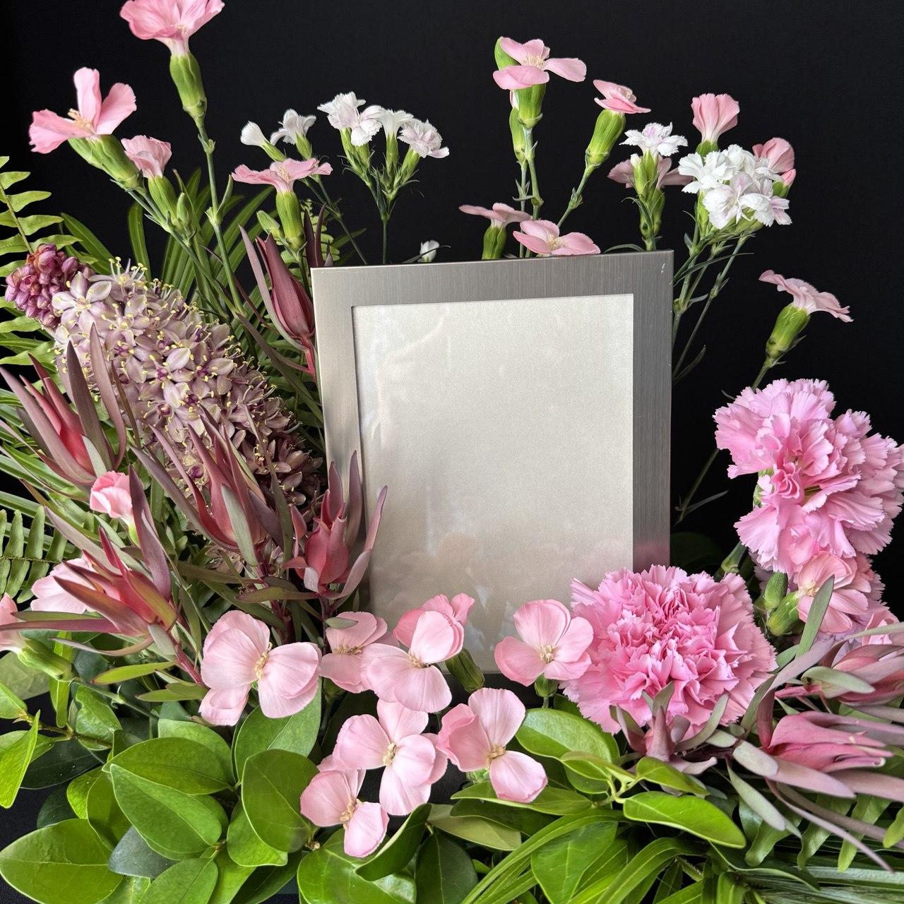 Pink Standing Photo Tribute - image 2