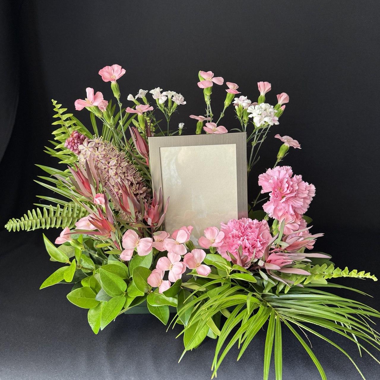 Pink Standing Photo Tribute