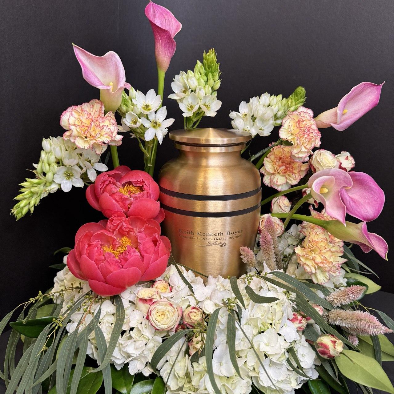 Wreath with Peonies - image 3