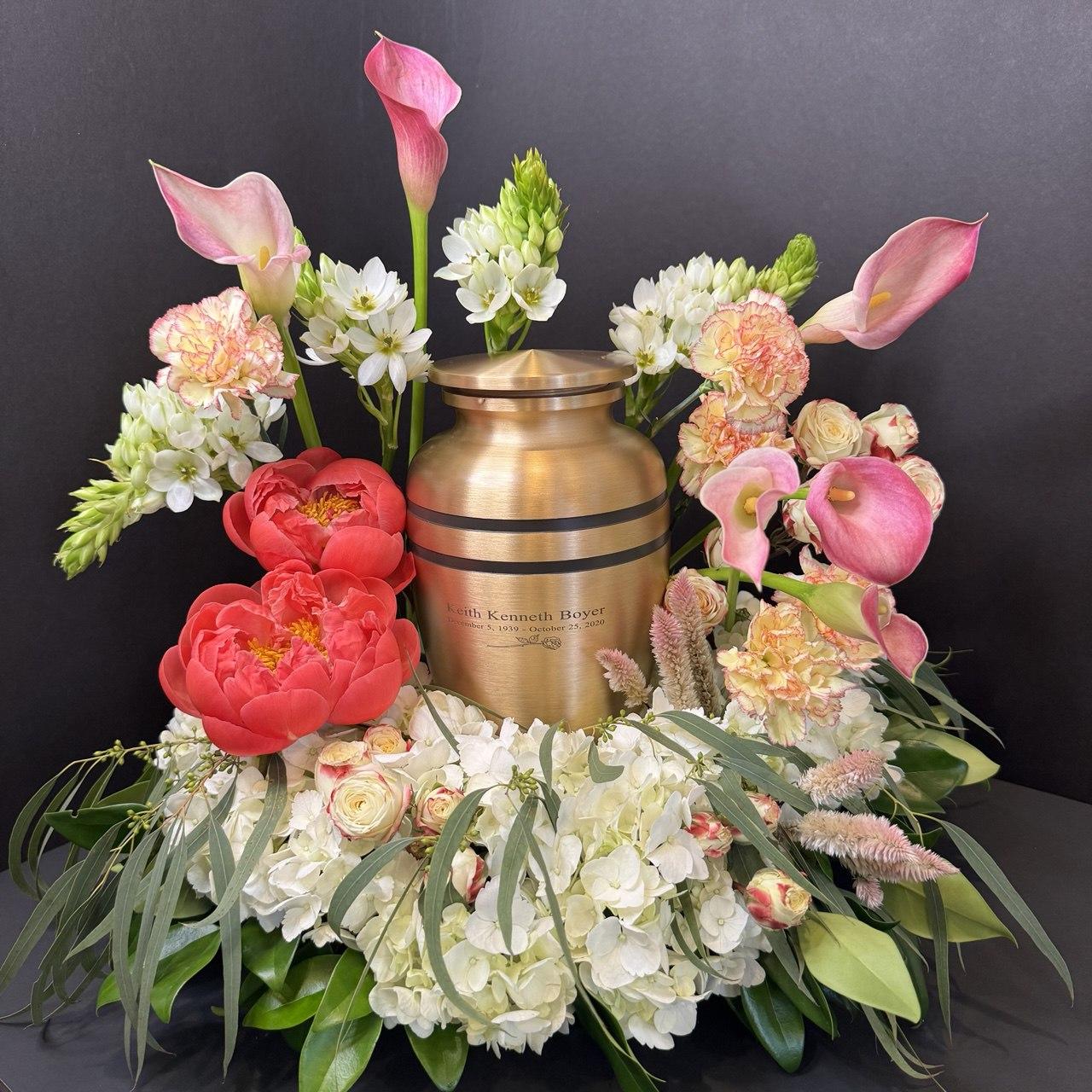 Wreath with Peonies - image 2