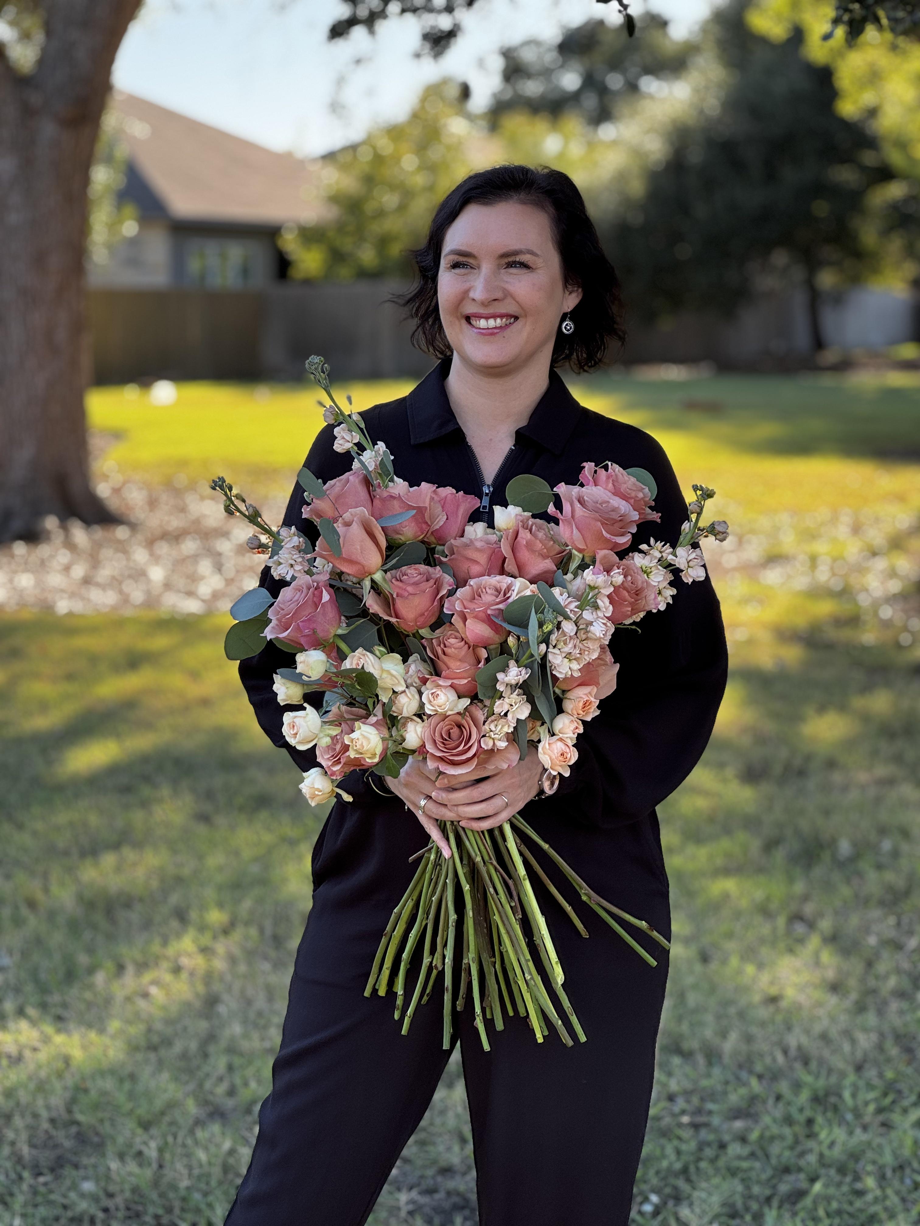 Peach Rose Elegance - image 3