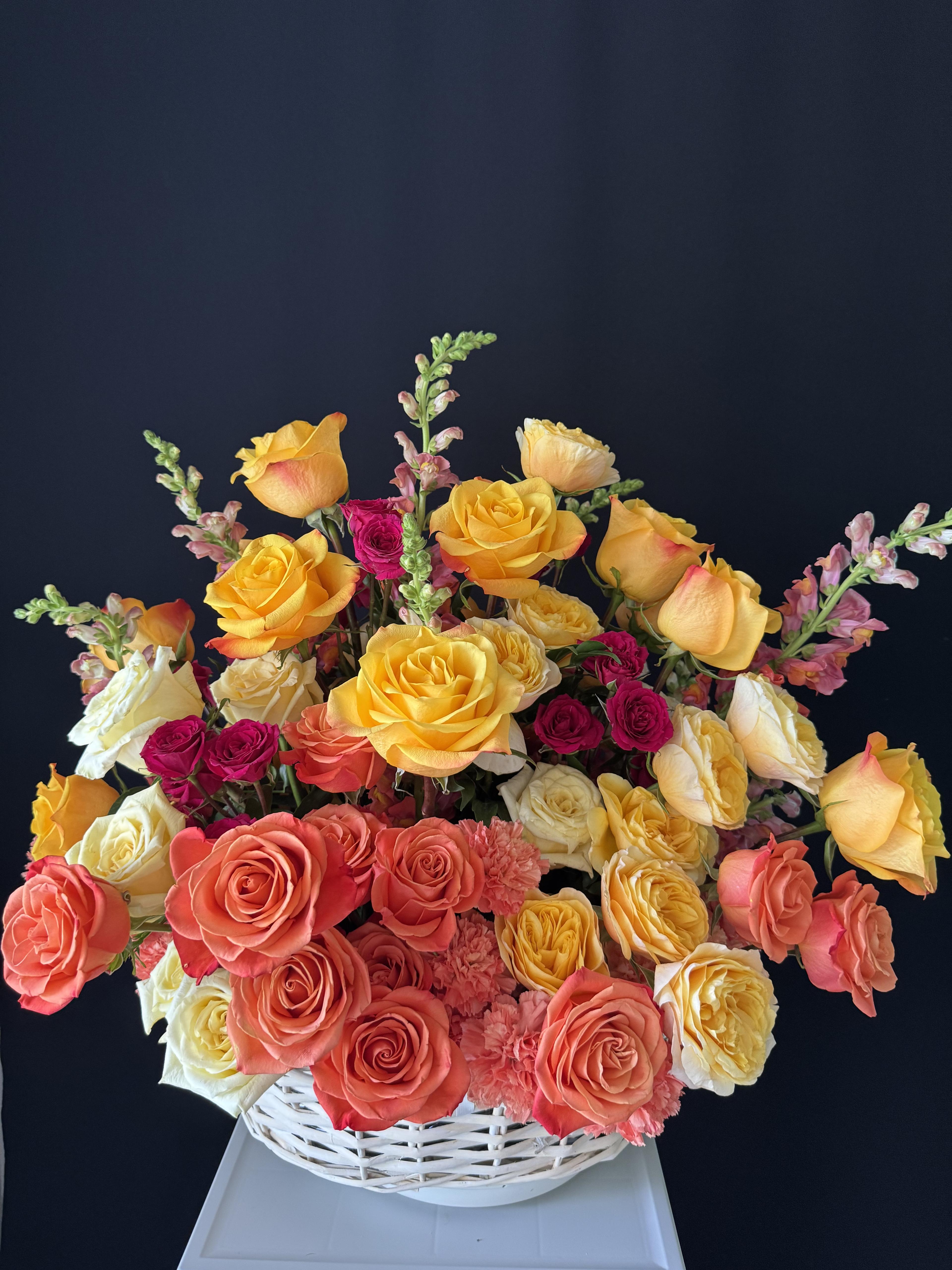 Golden Hour Statement Basket
