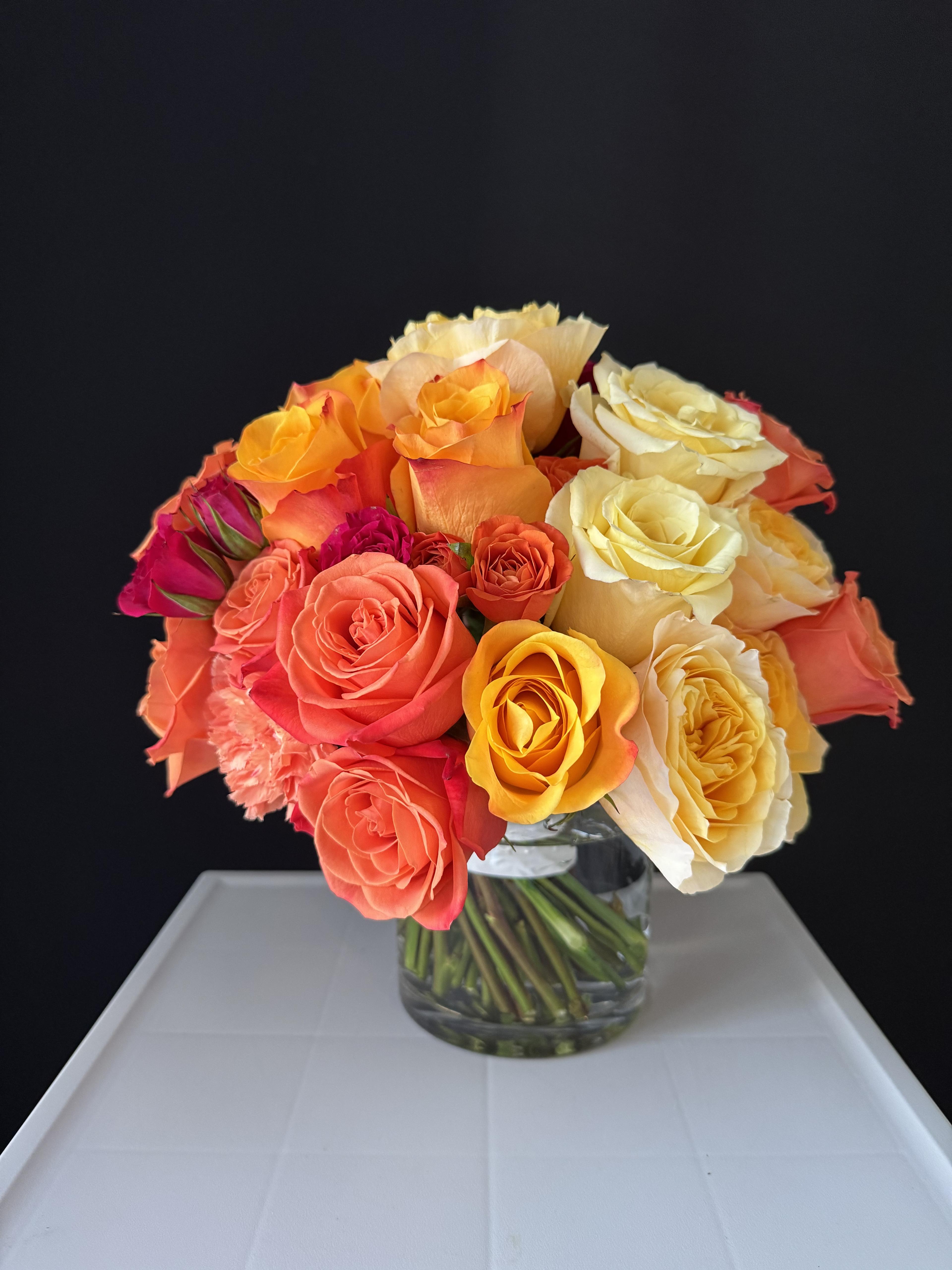 Golden Hour Bridal Bouquet