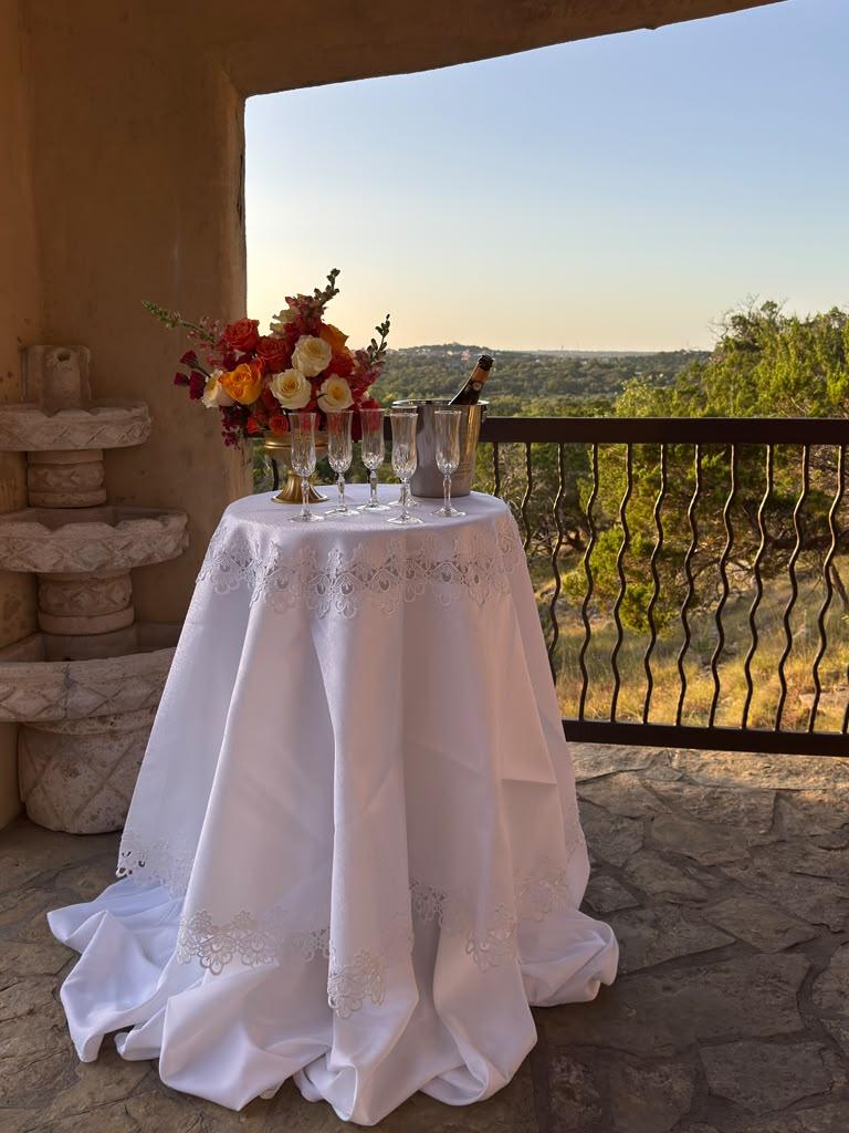 Golden Hour Compote Centerpiece